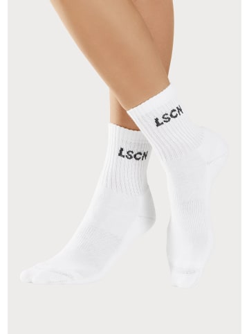 LSCN BY LASCANA Tennissocken in 1x weiß, 1x petrol