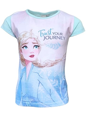 Disney Frozen T-Shirt Frozen Elsa in Hellblau