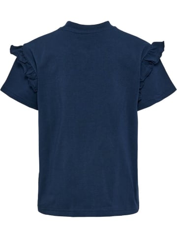 Hummel Shirt "Violet T-Shirt S/S" in Blau