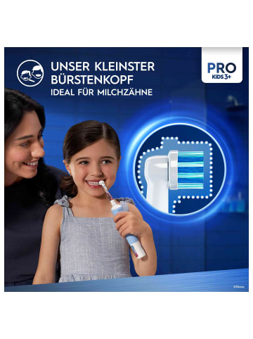 Oral-B Elektr. Kinderzahnbürste "Vitality Pro Kids Frozen" + 8 Aufsteckbürsten