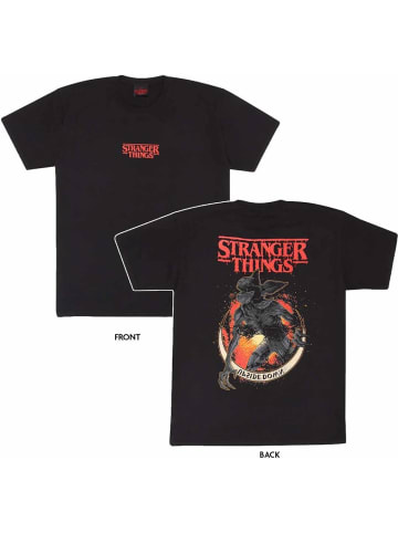 Stranger Things T-Shirt in Schwarz