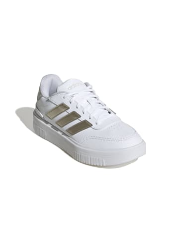 adidas Sneaker Courtblock Bold in white/cyber met./orbit grey