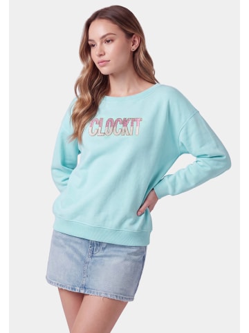 myMo Women Sweatshirt in Aqua