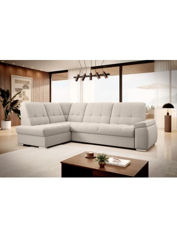 MF Design Saido Recamiere Links in Elfenbein -  (L) 272 x (B) 272 x (H) 95 cm