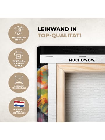 MuchoWow Leinwand bilder Elefant (BxH)