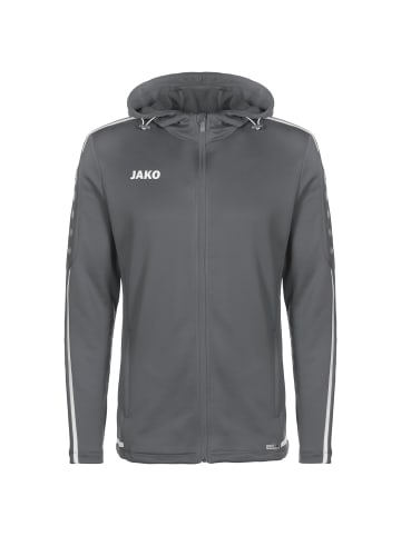 Jako Kapuzenjacke Striker 2.0 in grau / weiß