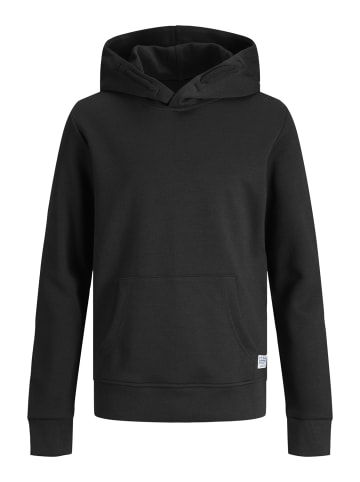 JACK & JONES Junior Kapuzen-Sweatshirt JJEBASIC SWEAT HOOD in black