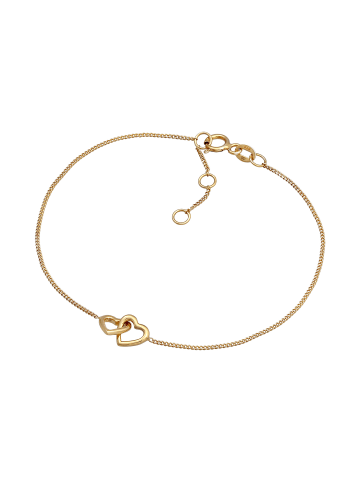 Elli Armband 585 Gelbgold Herz in Gold