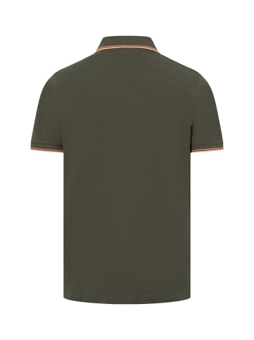 Nils Sundström Poloshirt in khaki aprikot - 0002