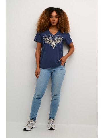 CULTURE T-shirt CUgith Relaxed fit in Dress Blues