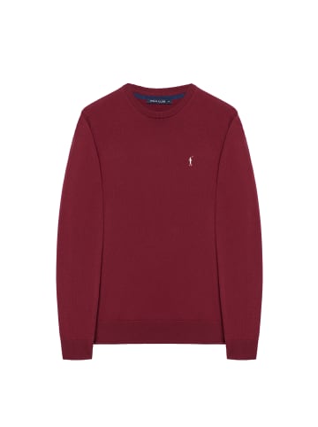 Polo Club Pullover in BORDEAUX