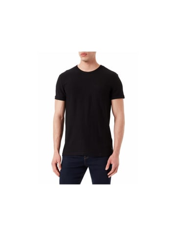 Tom Tailor Rundhals T-Shirt für Herren in schwarz