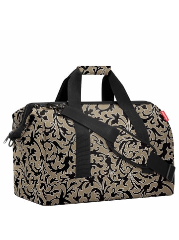 Reisenthel travelling allrounder L - Reisetasche 48 cm (smiley grey) in baroque marble