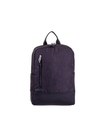 Franky Cityrucksack für Erwachsene in schwarz in schwarz