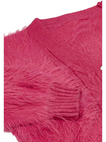 Swirly Damen Strickjacke in Pink