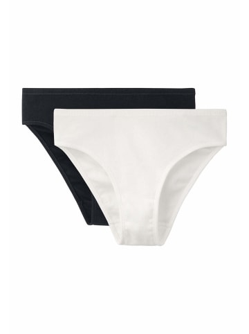 Hessnatur Slip Regular Cut 2er-Set in naturweiss