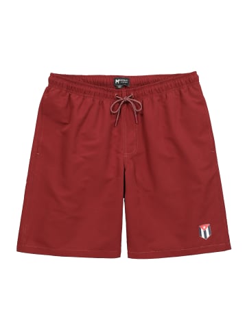 Men Plus Badehose in kupfer braun