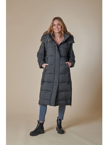 ZHRILL Damen Multi Funktions Mantel ZHISI MAX in Anthrazit