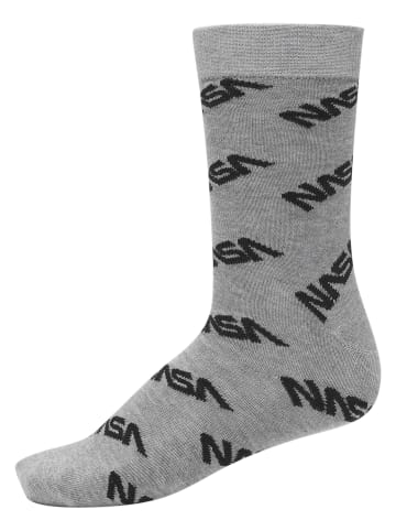 Mister Tee Basic Socks in blue/grey/white