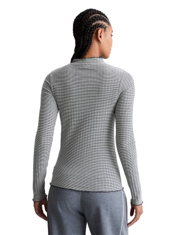 Marc O'Polo DENIM Ripp-Longsleeve slim in Dark Blue