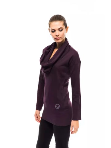 Montana Blu Lila Wolle Damen Pullover