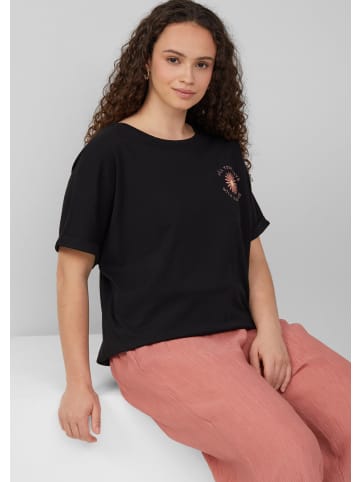 QS T-Shirt in 99D0_schwarz