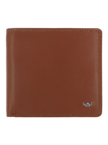 Golden Head Polo Geldbörse RFID Schutz Leder 11 cm cognac