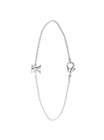 Lucardi Armband "Buchstabe X" Buchstabe