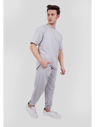 Tom Barron Set aus Oversize-Shirt und Jogginghose in grey