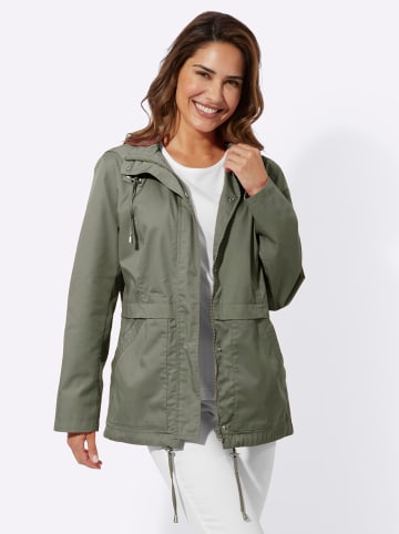 Sieh an! Kapuzenjacke in khaki