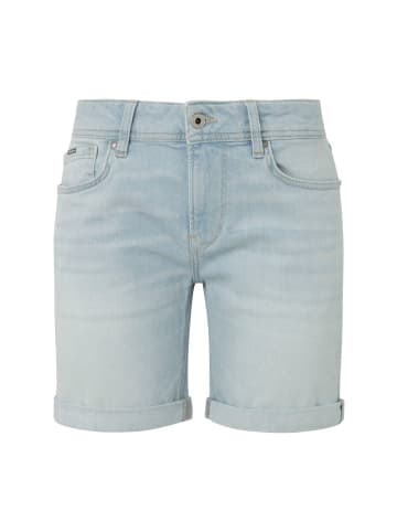 Pepe Jeans Short SLIM SHORT MW slim in Blau