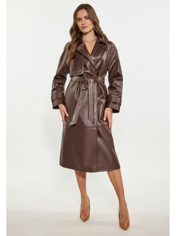 faina Damen Mantel in Braun