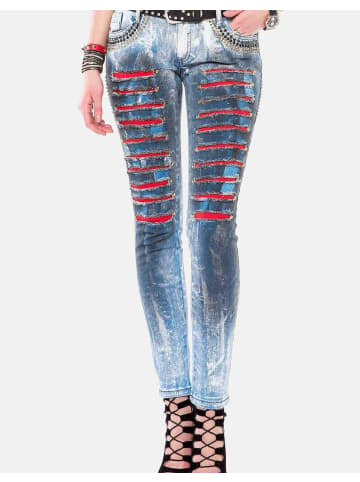 Cipo & Baxx Jeans in Blau