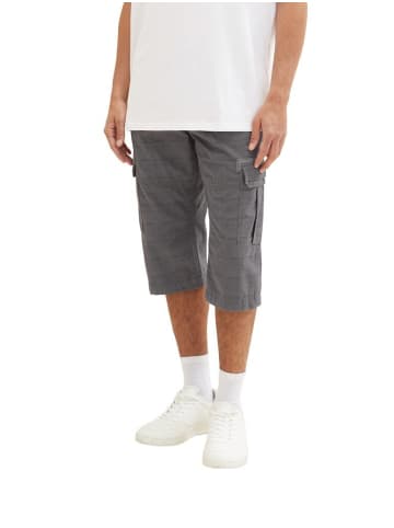 Tom Tailor Short in grey anthra check