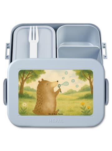 Mr. & Mrs. Panda MEPAL Bentobox Bär Seifenblasen Design ohne Spruch in Blau Pastell