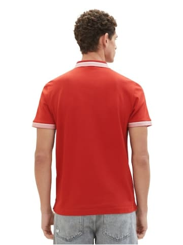 Tom Tailor Poloshirt kurzarm für Damen in rot