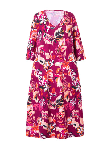 Ulla Popken Kleid in dunkle orchidee