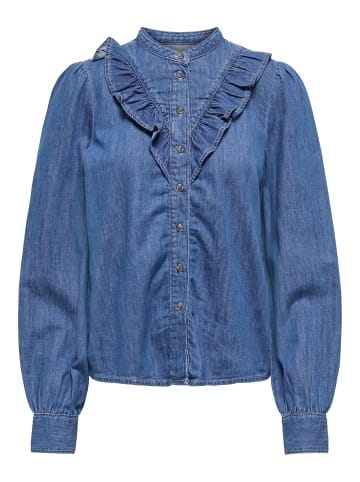 ONLY Jeanshemd in Medium Blue Denim