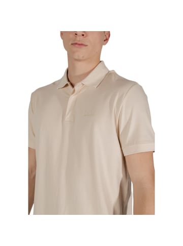 EA7 Beige Baumwolle Poloshirt