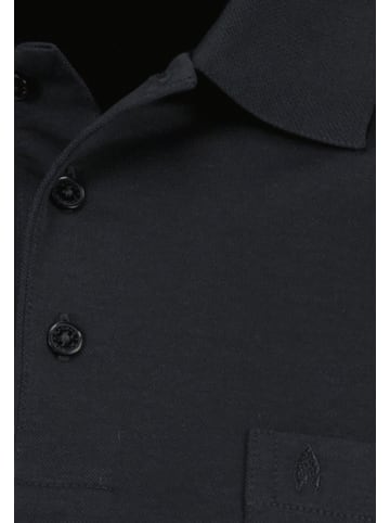 Ragman Poloshirt in schwarz