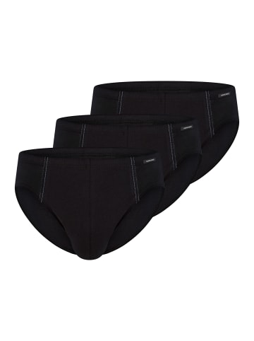 Schiesser Supermini Cotton Essential in Schwarz