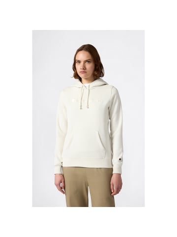 Champion Longsleeve Hooded Sweatshirt in Weiß9582