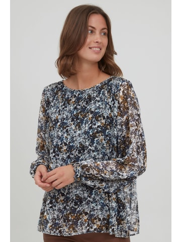 Fransa Langarmbluse FRDAJAPLISSE 1 Blouse - 20609985  Langarmbluse mit Rundhalsausschnitt in Bunt