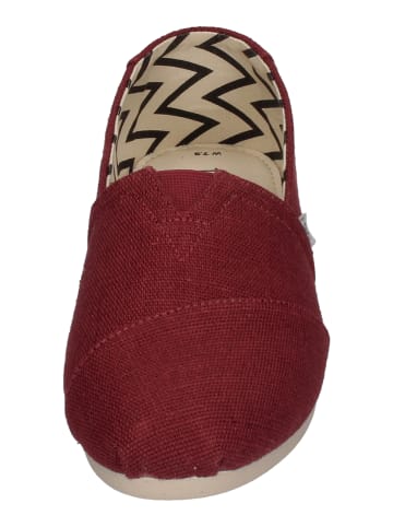 TOMS Espadrilles ALPARGATA 10017717 in rot