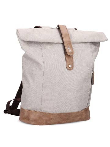 Zwei Olli O24 - Rucksack 37/50 cm in creme