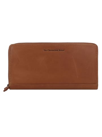 The Chesterfield Brand Nova Geldbörse RFID Schutz Leder 19 cm in cognac