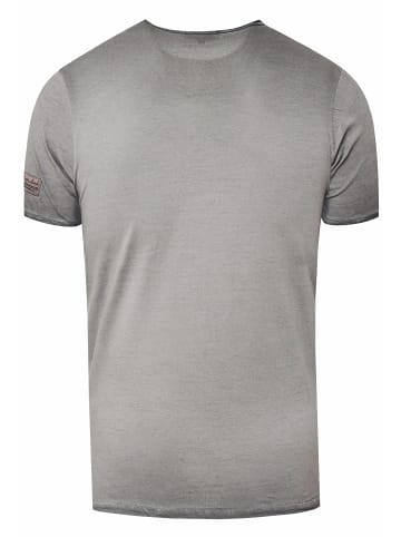 Rusty Neal T-Shirt Verwaschen American Eagle Print in Anthrazit