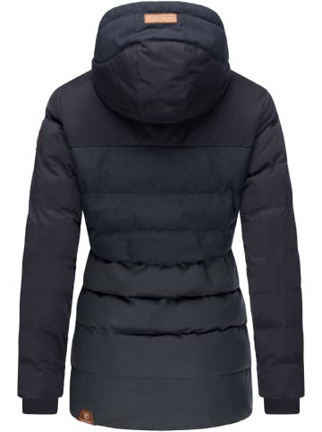 ragwear Winterjacke Quantic in Navy