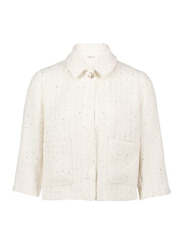 CARTOON Tweedblazer mit Taschen in Cream/Nature