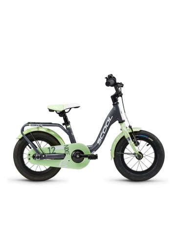 S'COOL Kinderfahrrad - niXe 12 Zoll 1-Gang | ab 2 Jahre - Grau